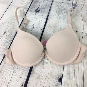 PINK Victoria’s Secret Nude Push-up Bra
